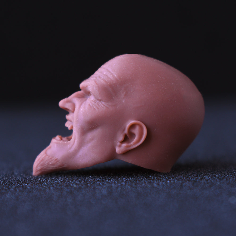 Kratos young custom action figure head - Clayman3D