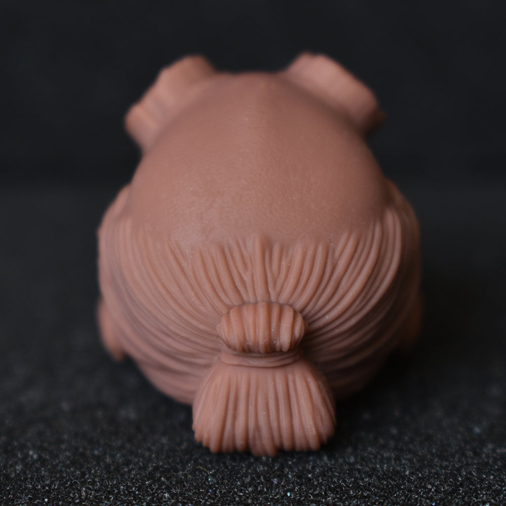 Hellboy custom action figure head - Clayman3D