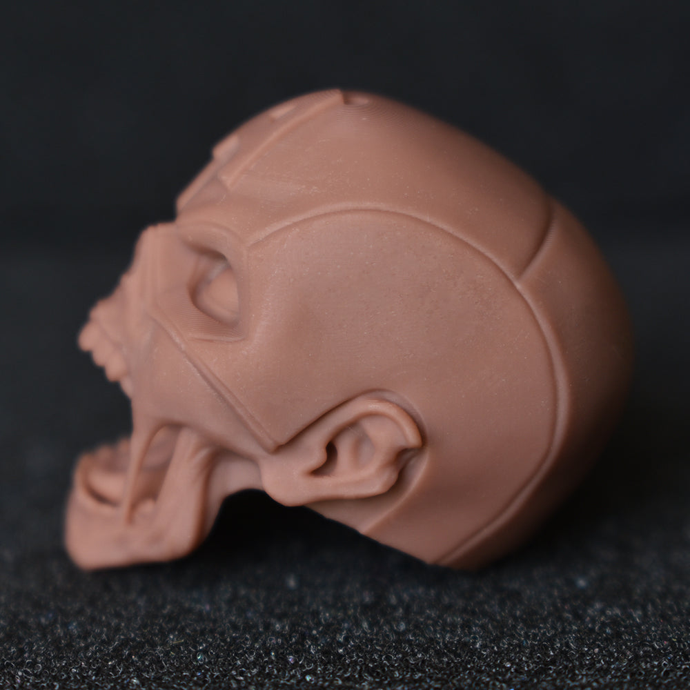Zombie Captain America What if custom action figure head - Clayman3D