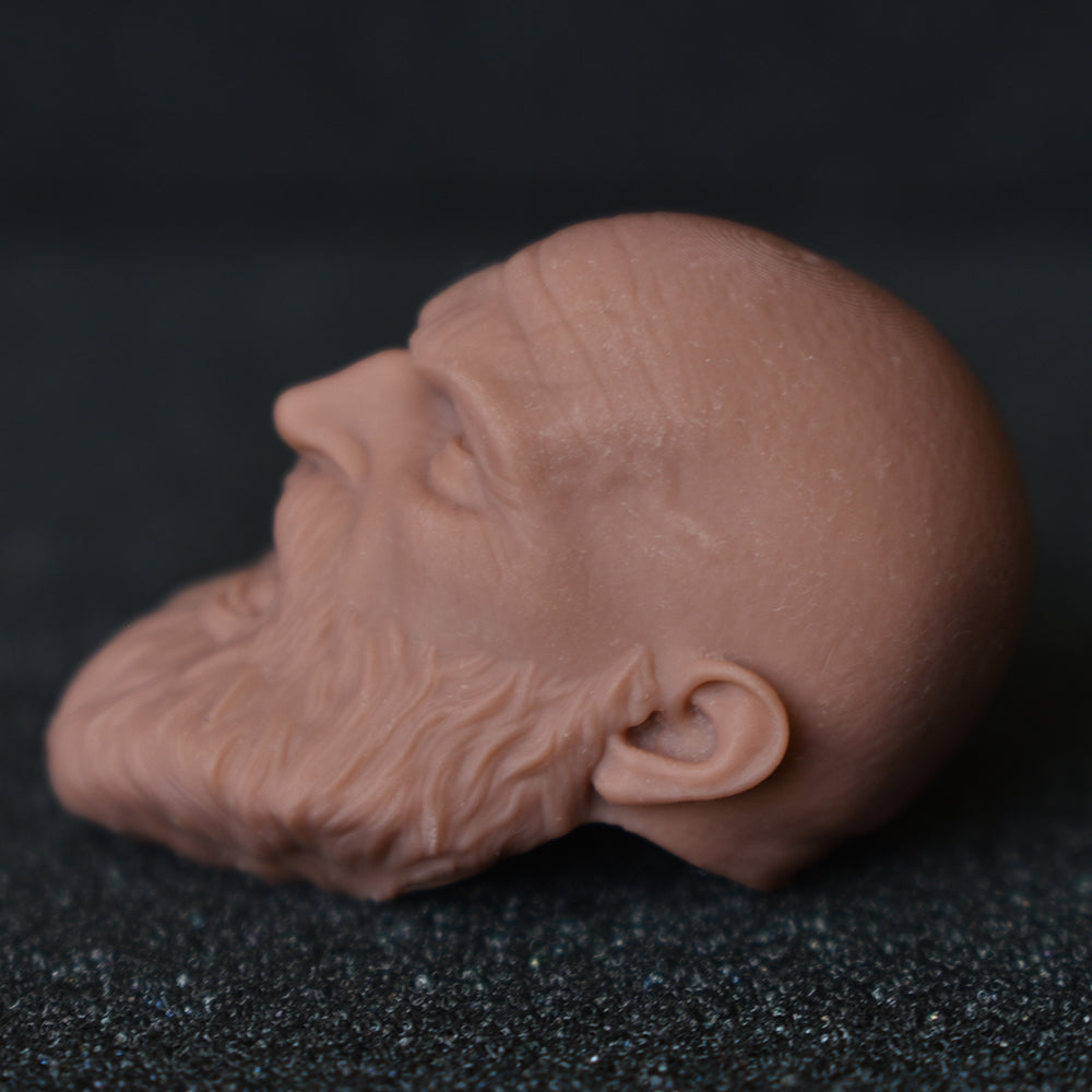 Kratos old custom action figure head - Clayman3D
