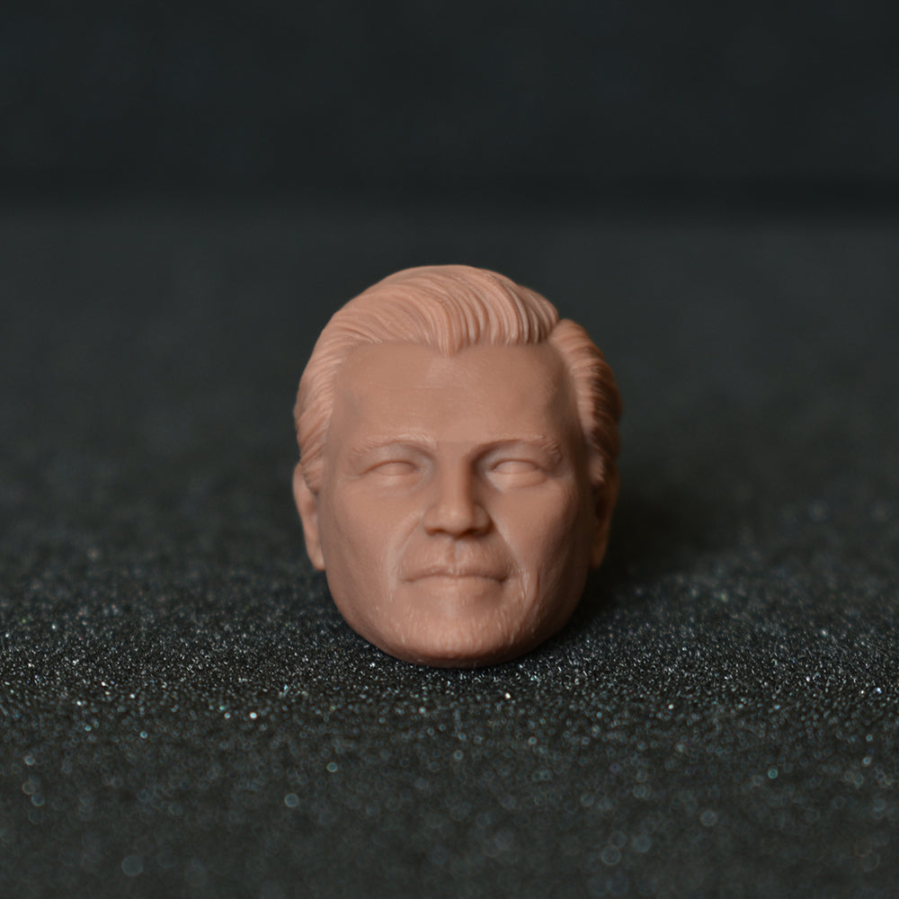 Leonardo DiCaprio custom action figure head - Clayman3D