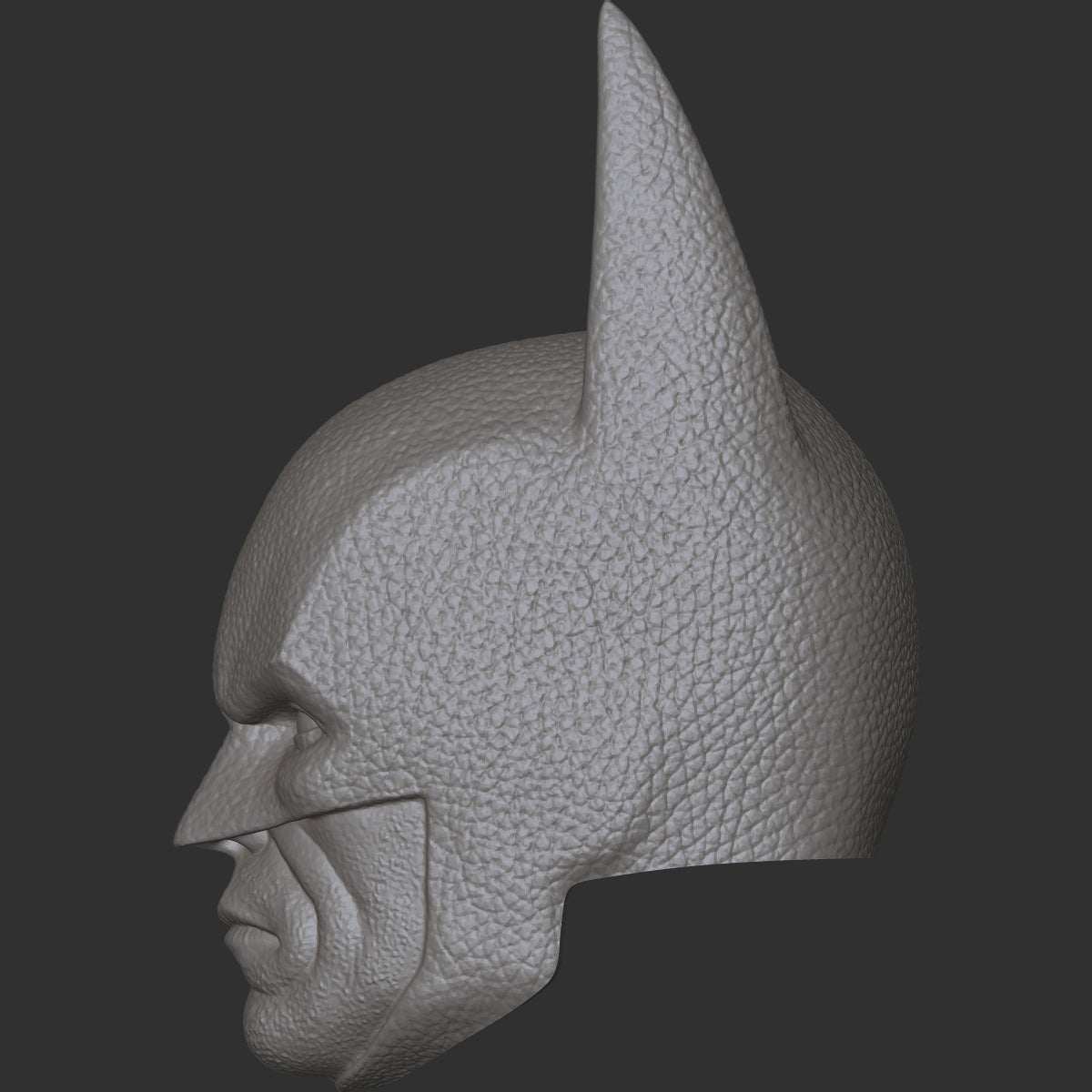 Batman custom action figure head