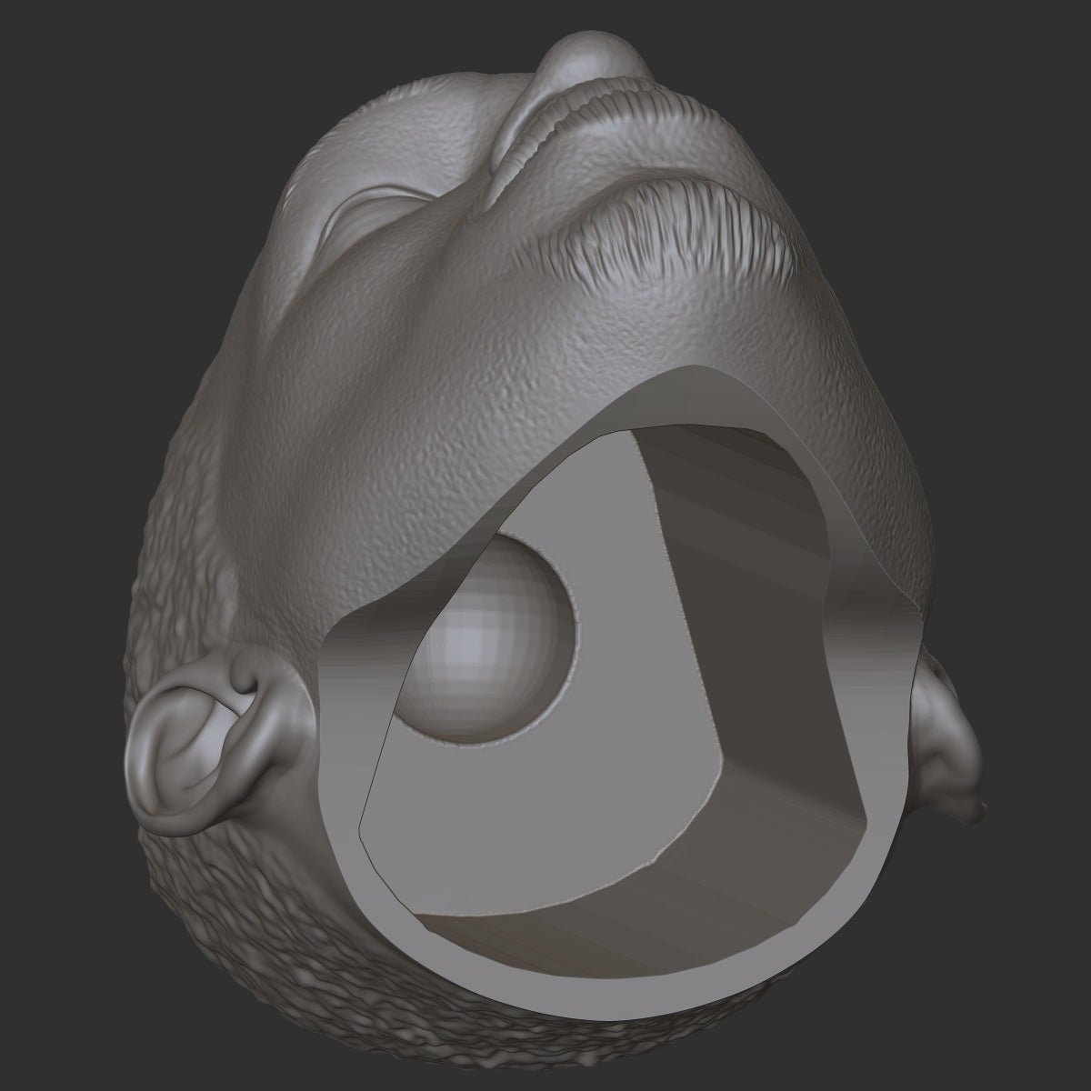 CJ GTA custom action figure head