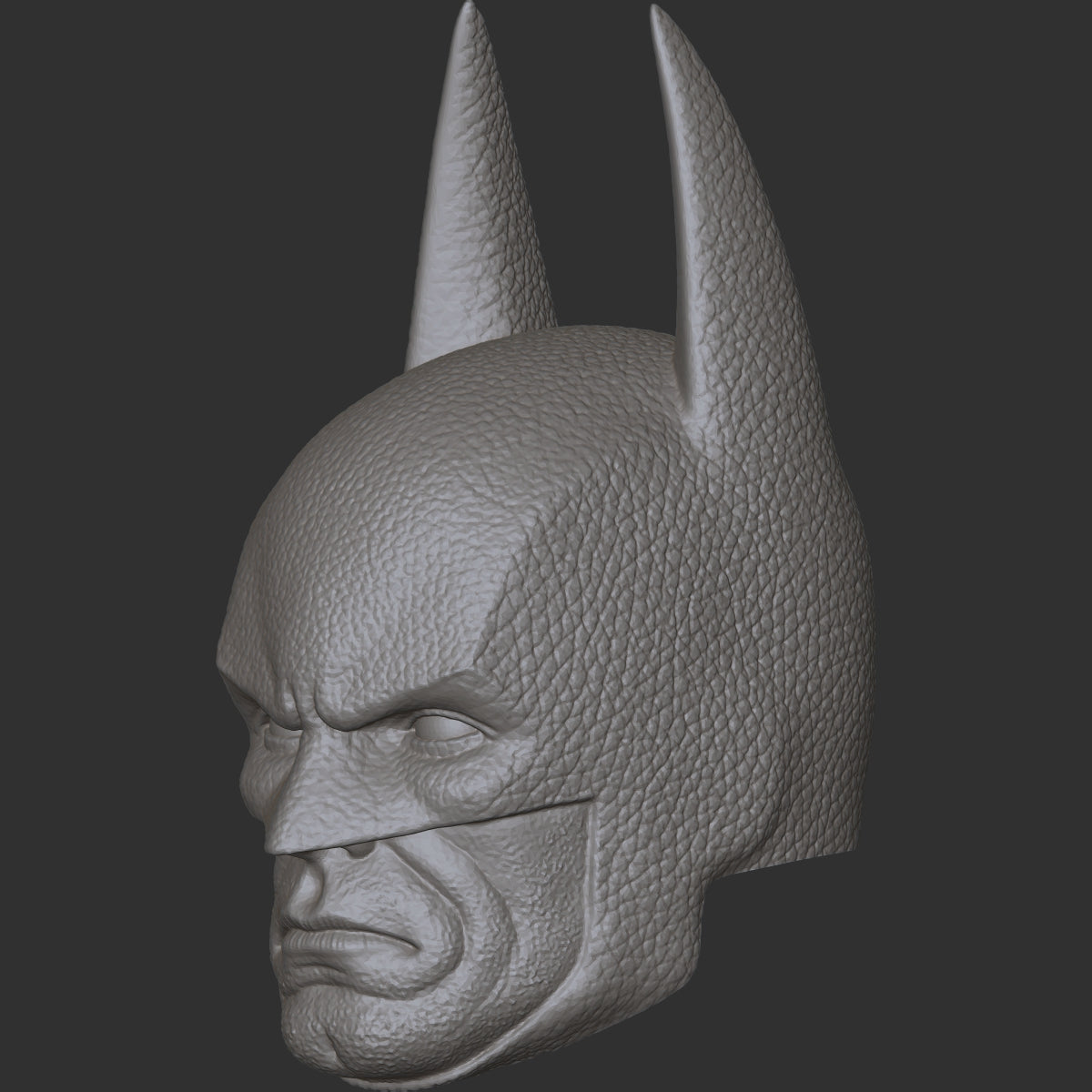 Batman custom action figure head