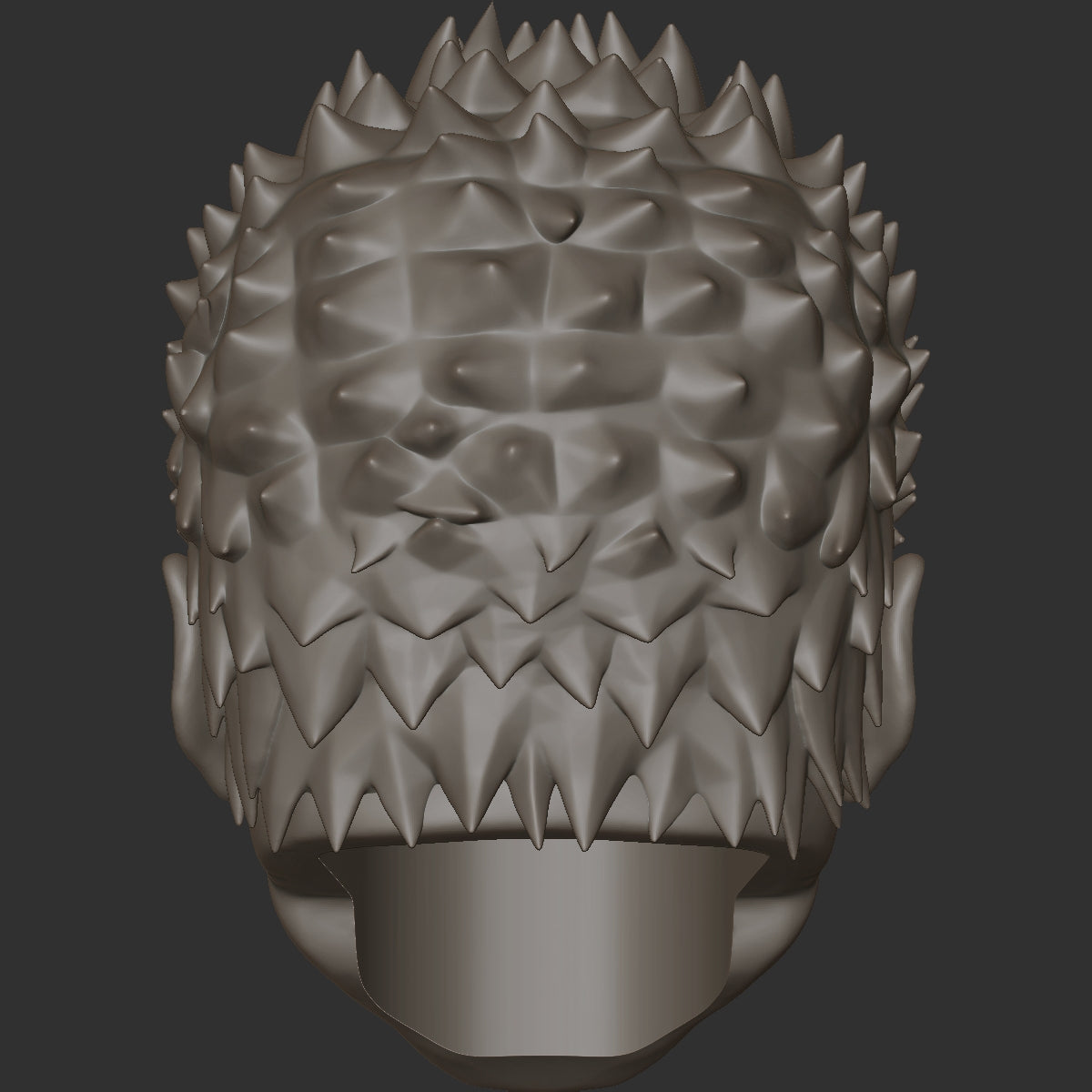 Guts Berserk smiling custom action figure head