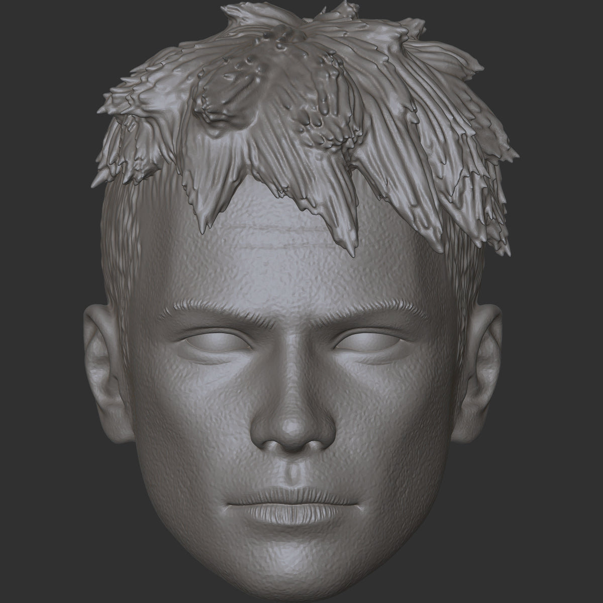 Dante Devil May Cry custom action figure head