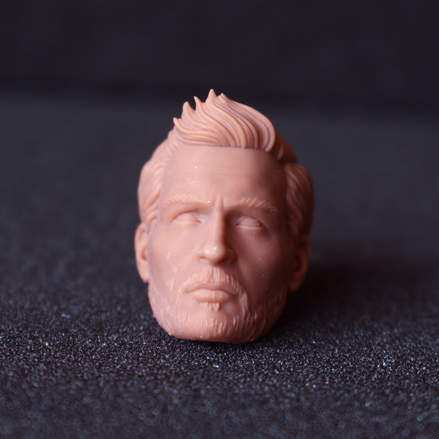 Human Torch Chris evans custom action figure head