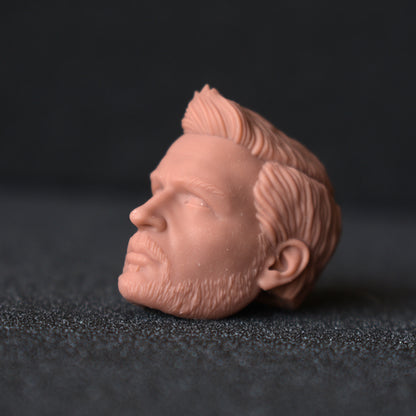 Human Torch Chris evans custom action figure head