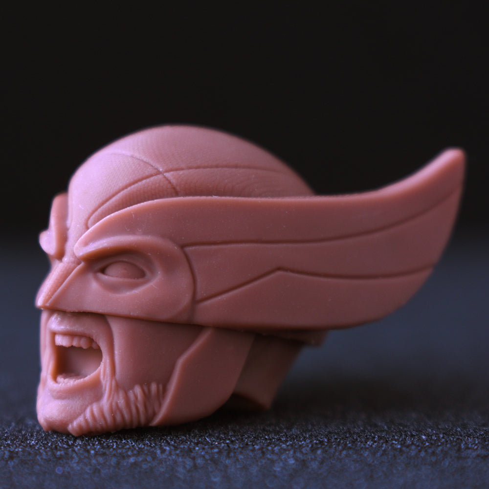 Wolverine from Deadpool & Wolverine custom action figure head - Clayman3D