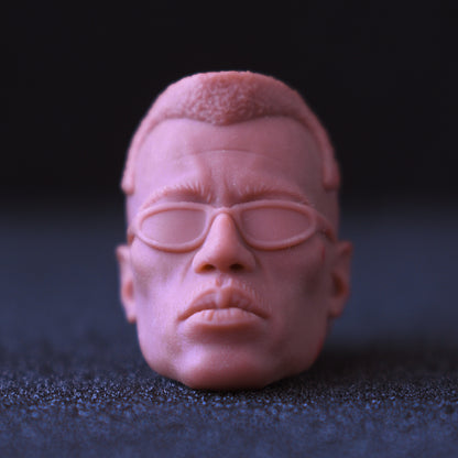 Blade Weslet Snipes custom action figure head - Clayman3D