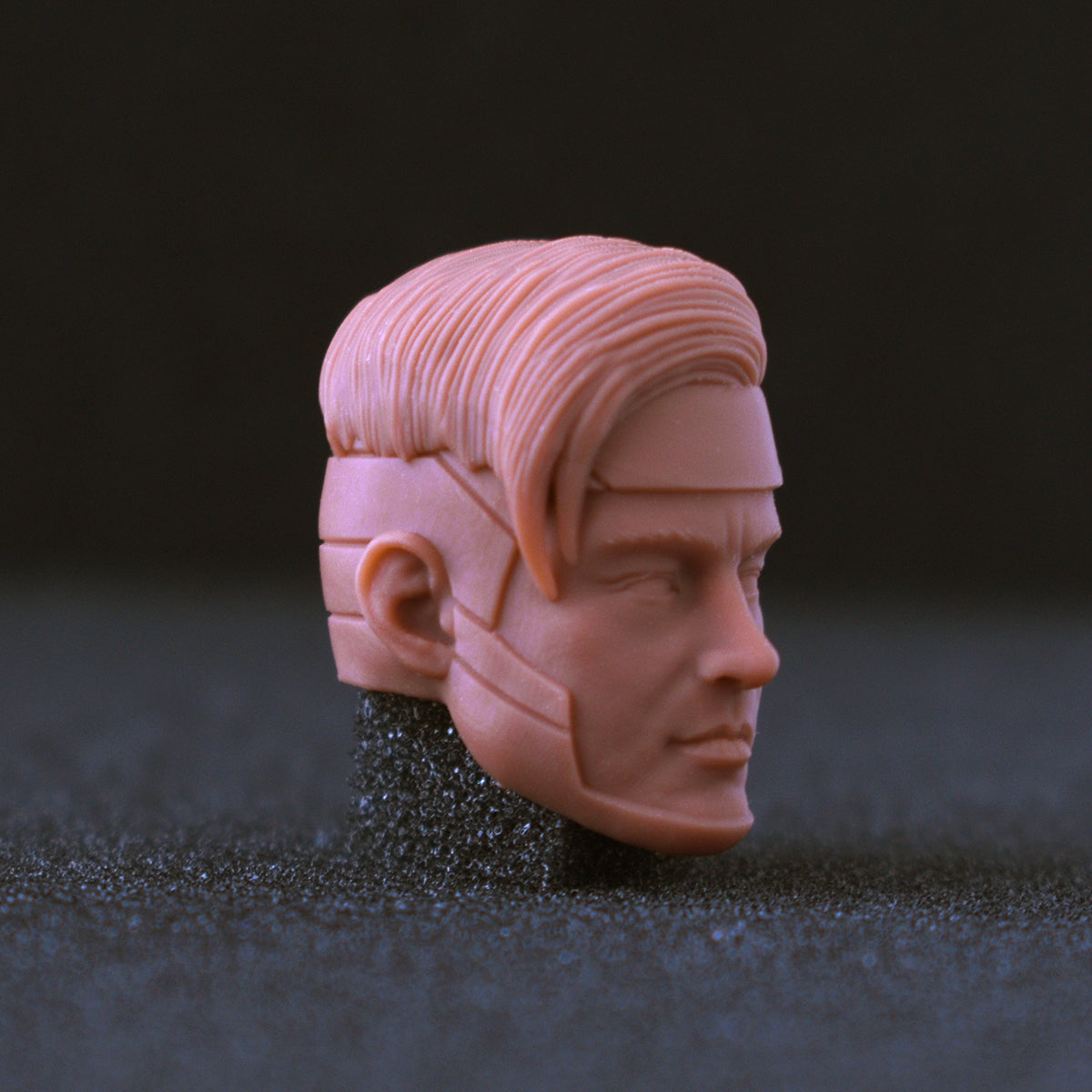 Gambit Channing Tatum Chanbit custom action figure head - Clayman3D