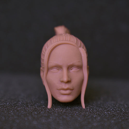 Megan Fox custom action figure head - Clayman3D