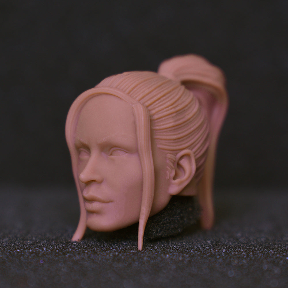 Megan Fox custom action figure head - Clayman3D