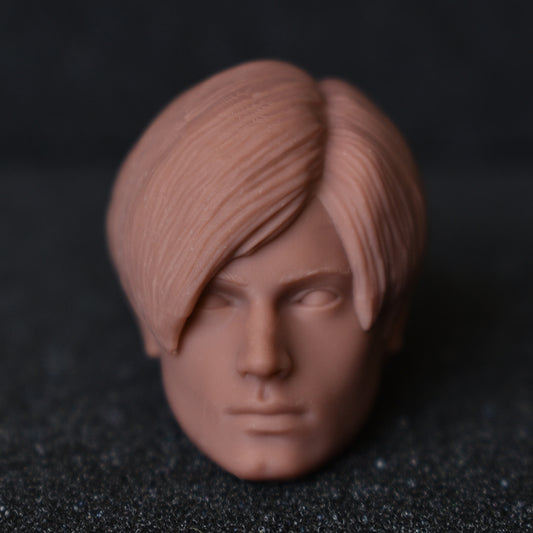 Leon S. Kennedy custom action figure head - Clayman3D