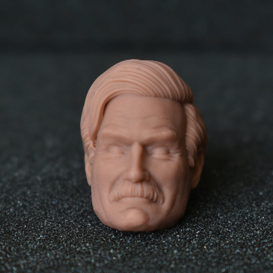 Peter Pool Rob Delaney custom action figure head - Clayman3D