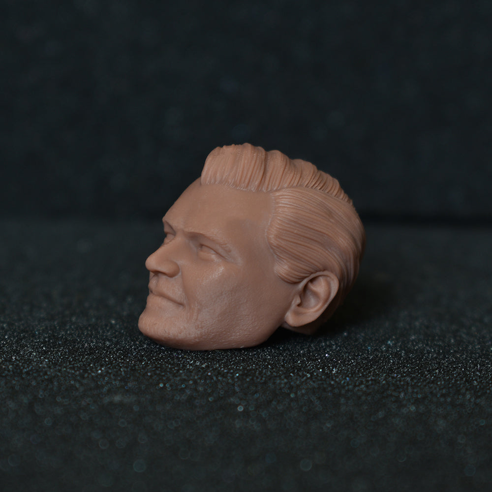 Leonardo DiCaprio custom action figure head - Clayman3D