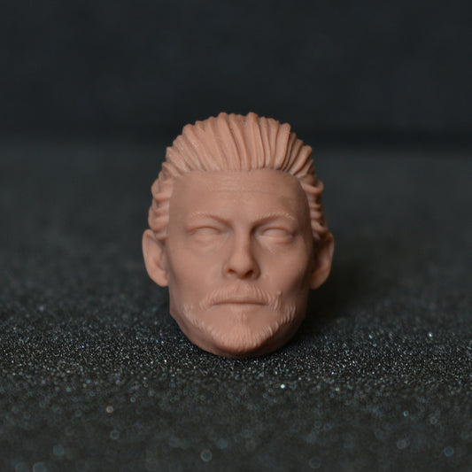 Sam Porter Death Stranding Norman Reedus custom action figure head - Clayman3D