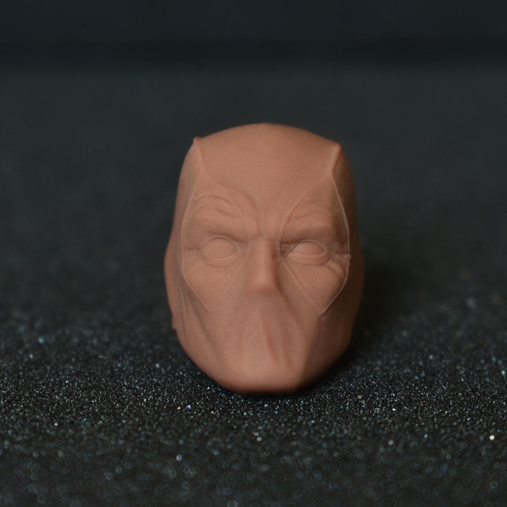 Deadpool custom action figure head - Clayman3D