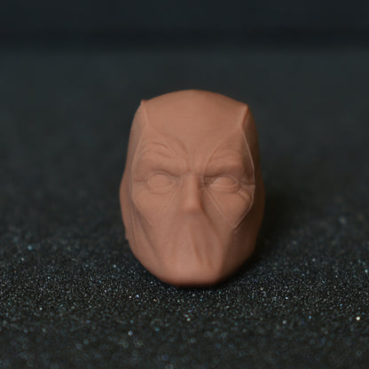 Deadpool custom action figure head - Clayman3D