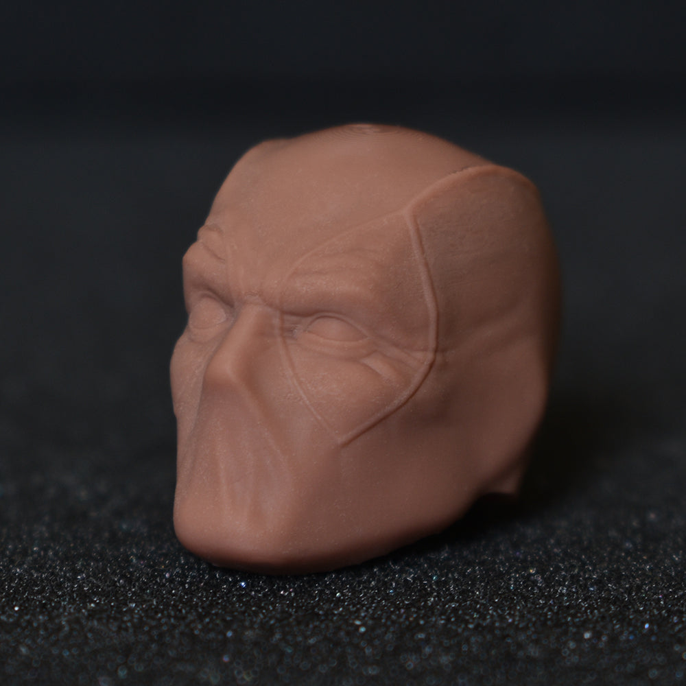 Deadpool custom action figure head - Clayman3D