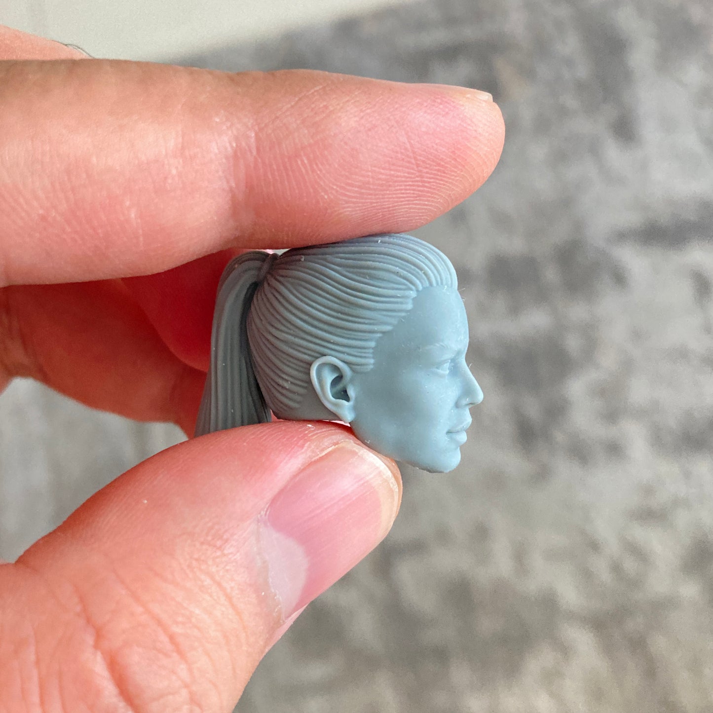 Sue Storm Jessica Alba custom action figure head