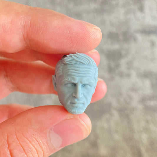 Eddie Brok Tom Hardy custom action figure head