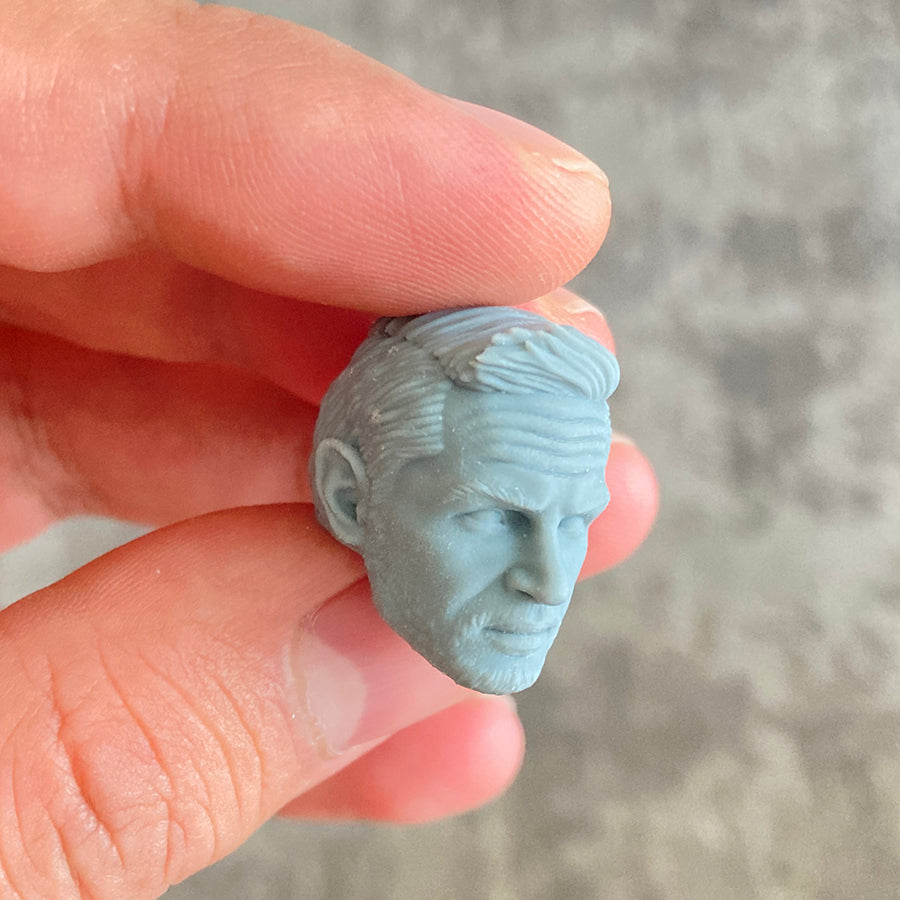 Eddie Brok Tom Hardy custom action figure head