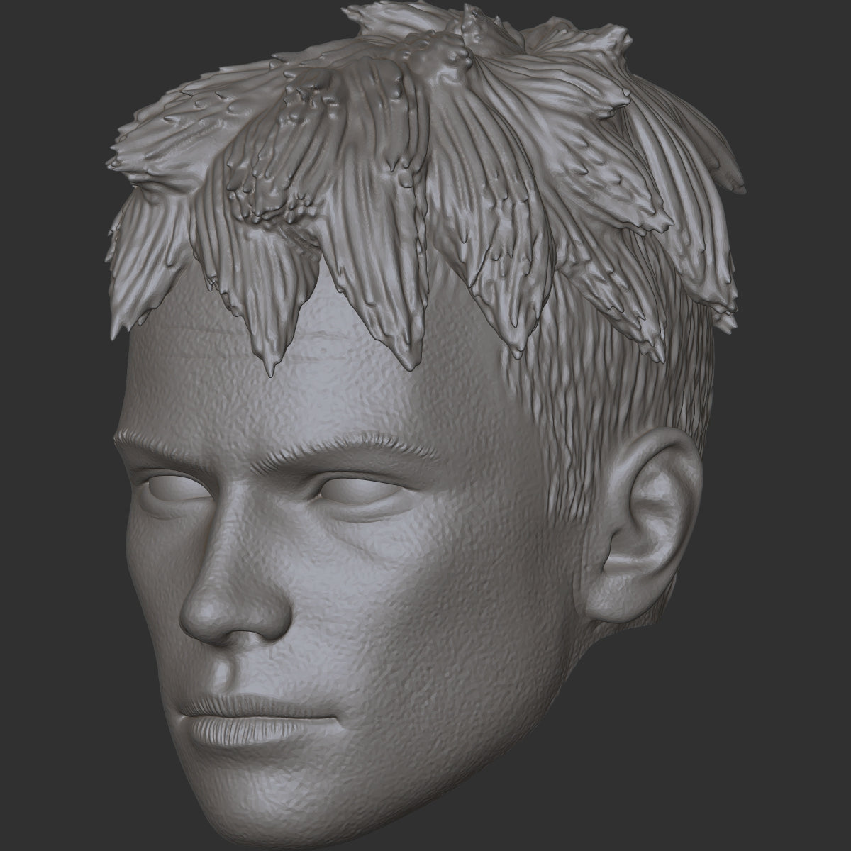 Dante Devil May Cry custom action figure head