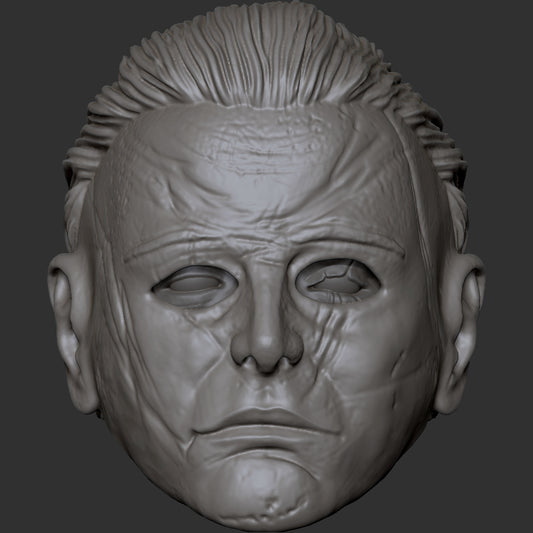 Michael Myers custom action figure head
