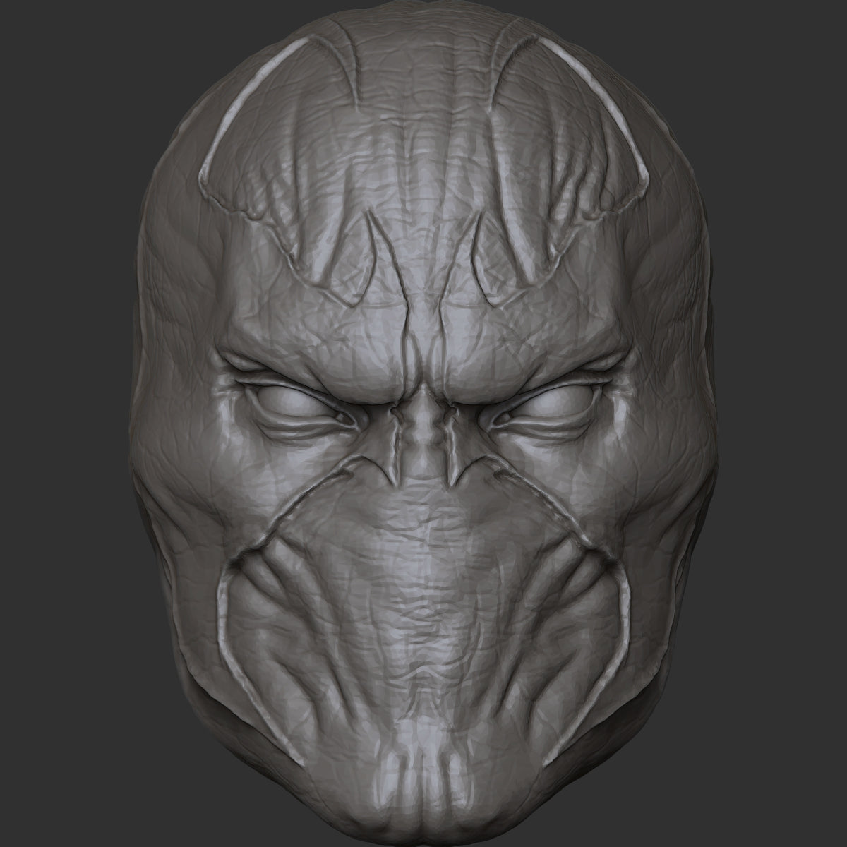 Spawn custom action figure head