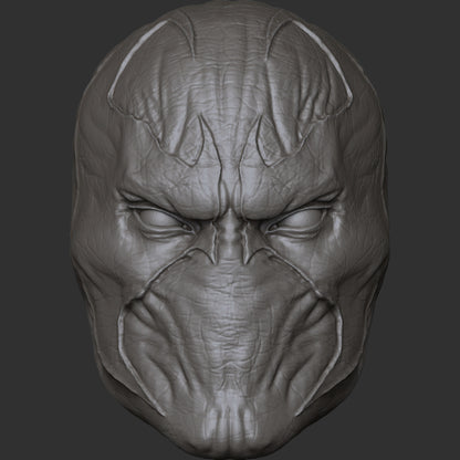 Spawn custom action figure head