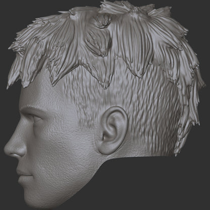 Dante Devil May Cry custom action figure head