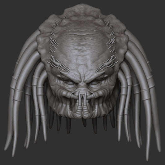 Predator custom action figure head