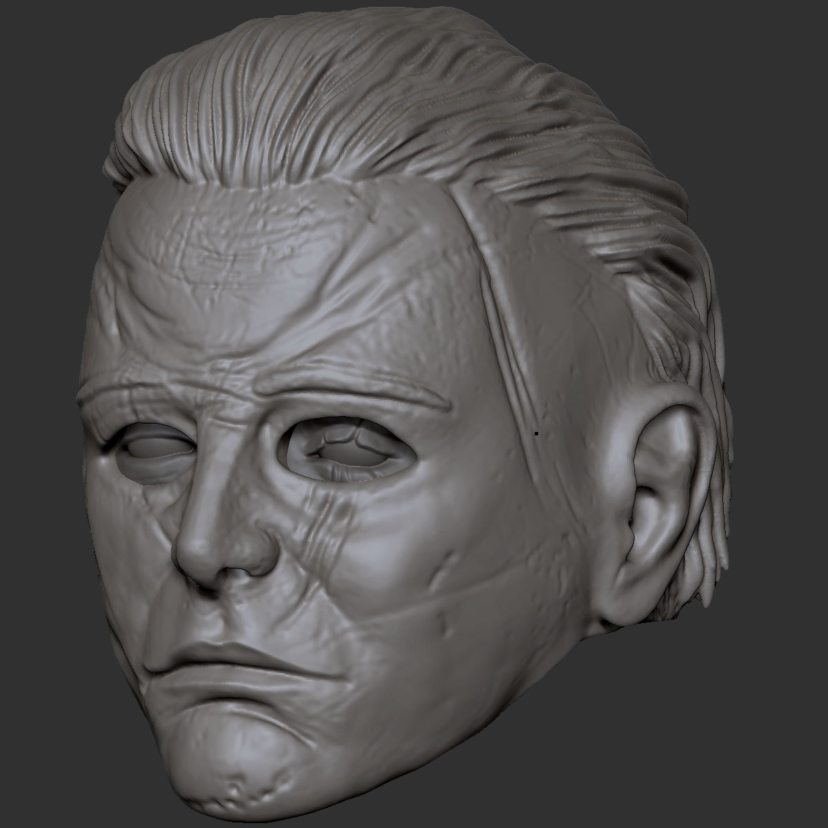 Michael Myers custom action figure head