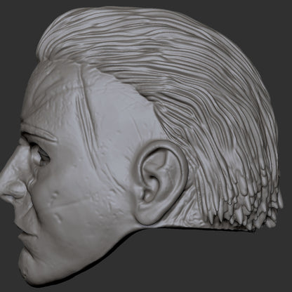 Michael Myers custom action figure head