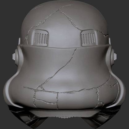 Captain Enoch custom action figure head