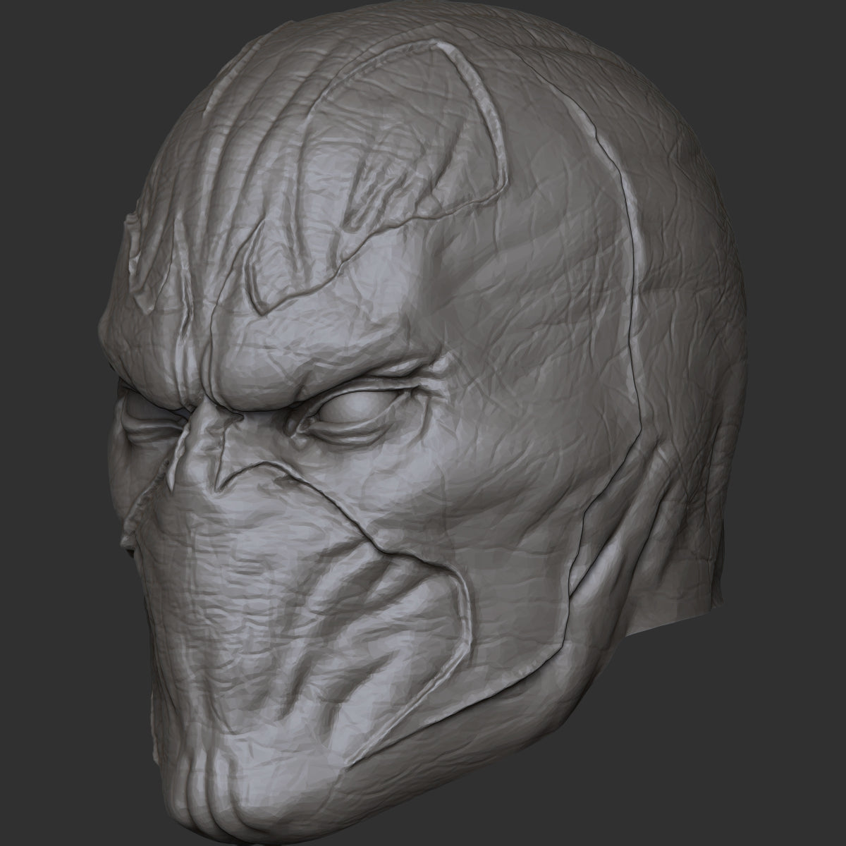 Spawn custom action figure head