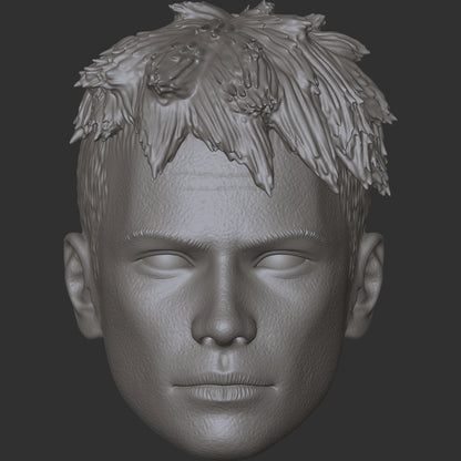 Dante Devil May Cry custom action figure head